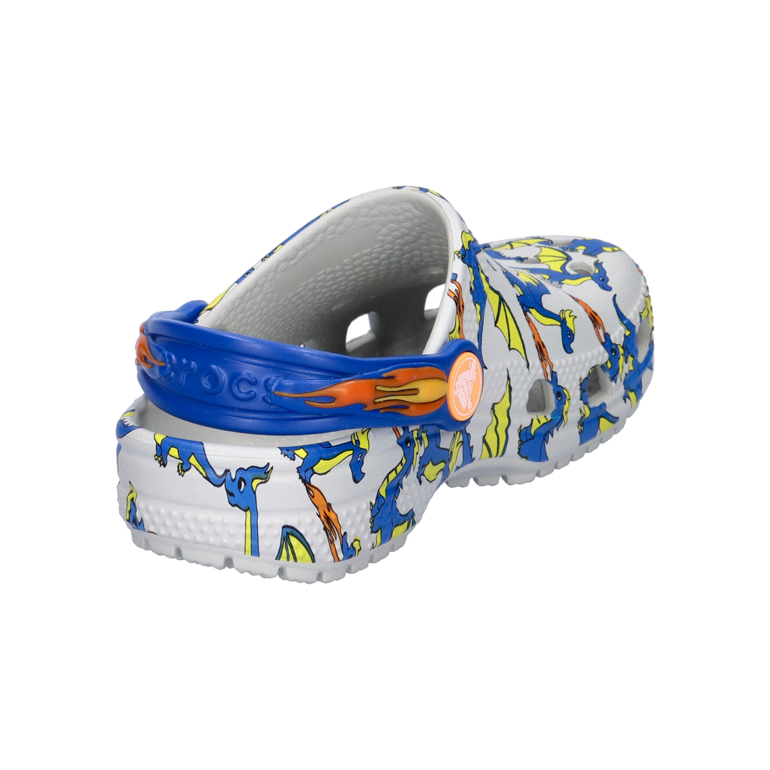 Crocs Kinder Sandale Classic Dragon Graphic Clog T 212514 14/15