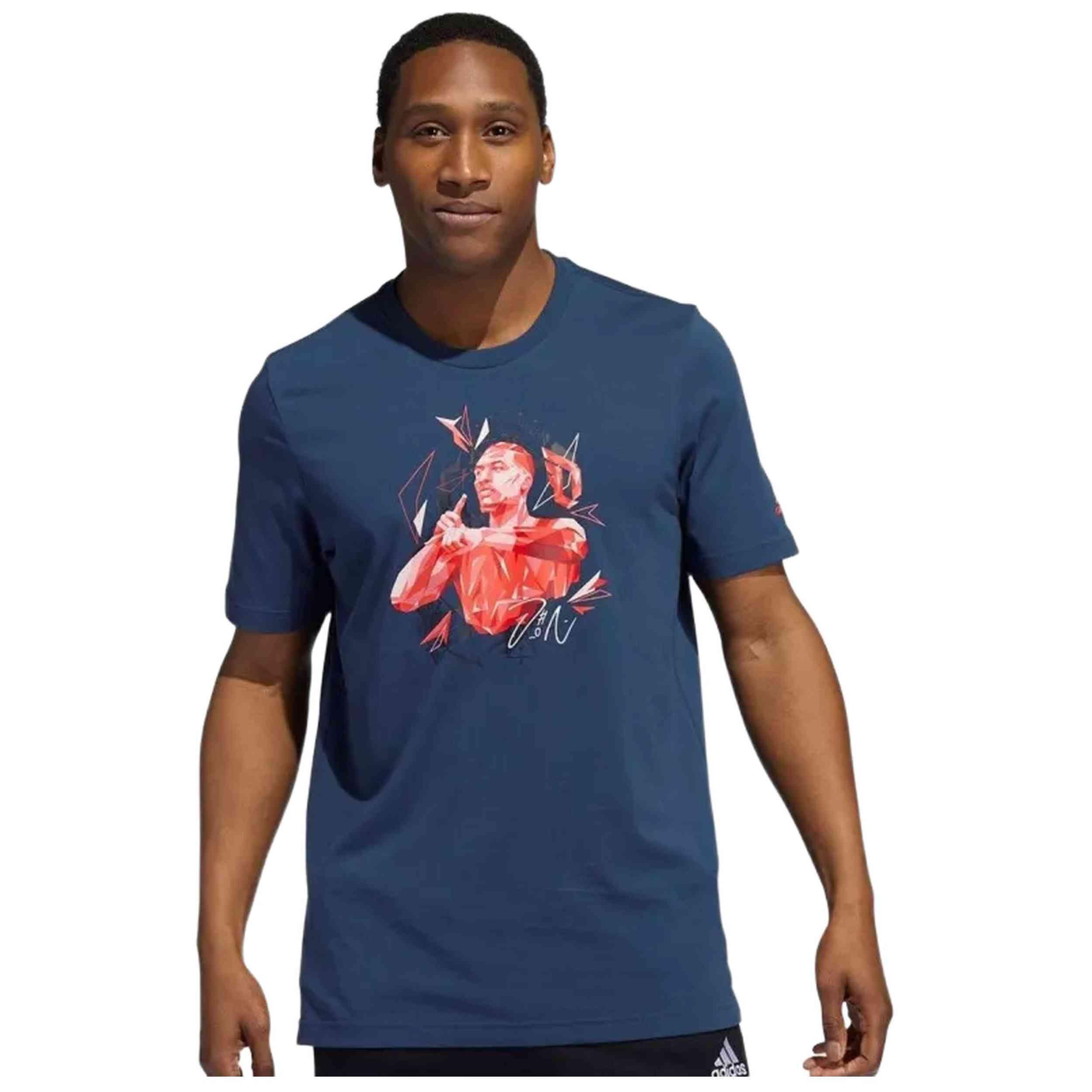 T-shirt met korte mouwen Adidas model GU2696 voor mannen 2/3