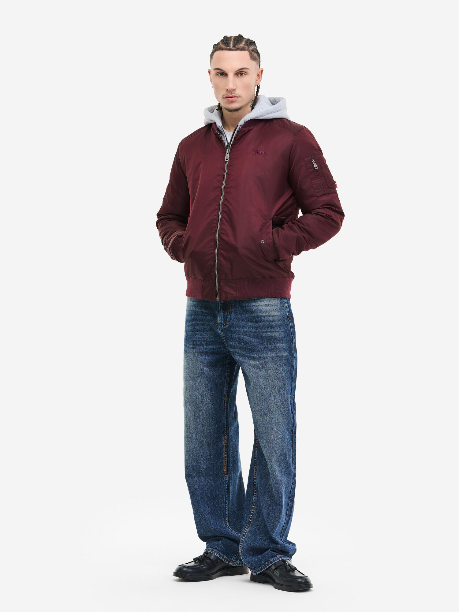 LONSDALE Herren Jacke mit Kapuze schmale Passform CLIFTON ALL SEASONS 3/6