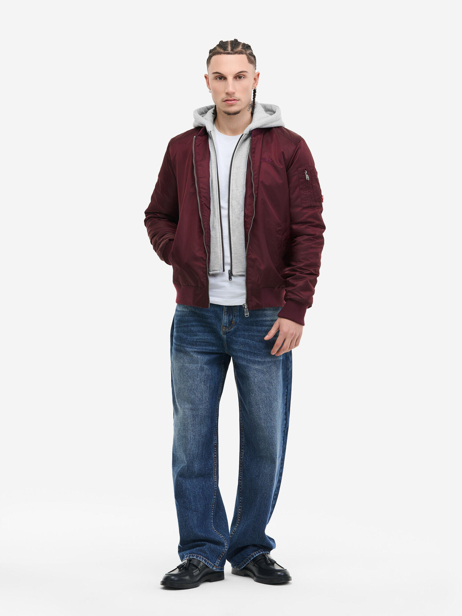 LONSDALE Herren Jacke mit Kapuze schmale Passform CLIFTON ALL SEASONS 4/6