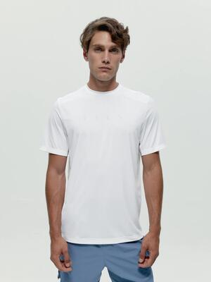 Sportshirt heren volta 2.0 korte mouwen 4 way stretch stof sneldrogend