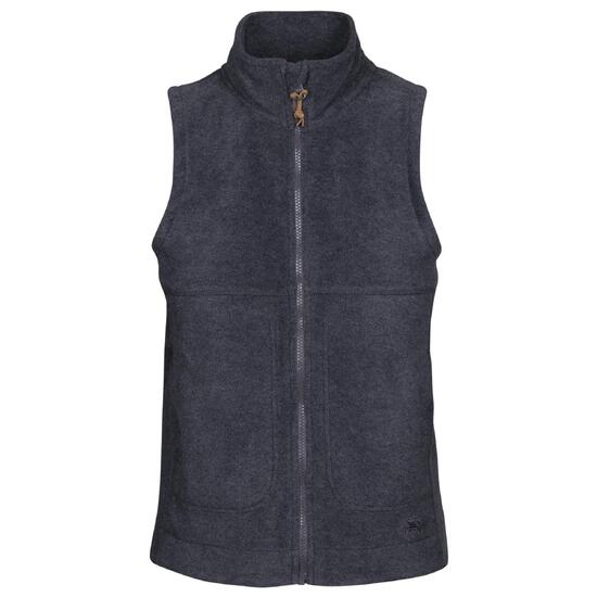 Trespass Talkative - Damska kamizelka polarowa At200 Dark Grey Marl