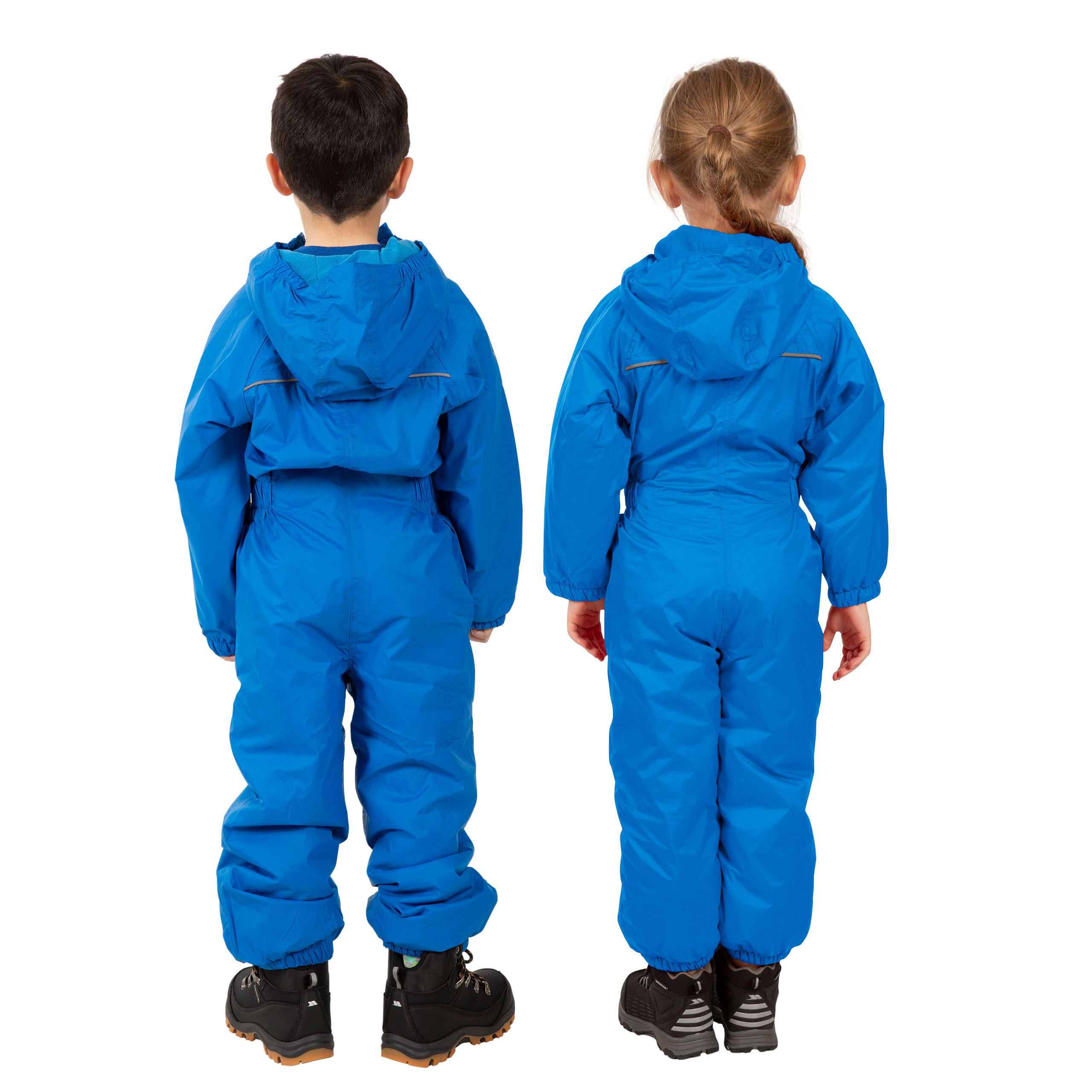 Trespass Dripdrop - Childs Rain Suit Cobalt 7/8 5/5
