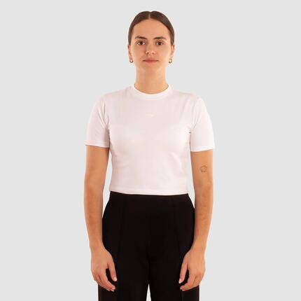 Crop Top Squba Aqua Blanco