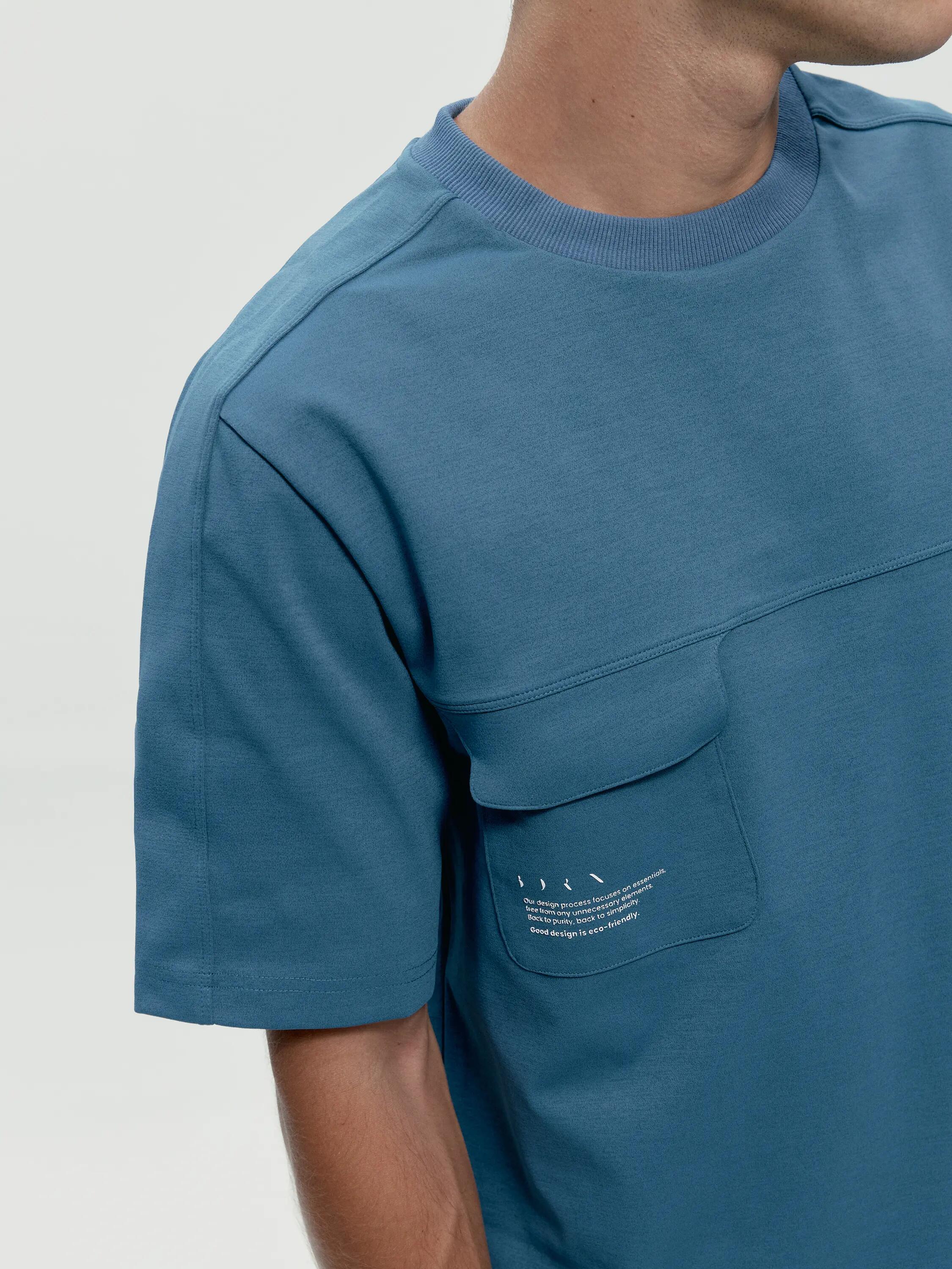 Sportshirt heren Tirreno Korte mouwen oversized 3/6