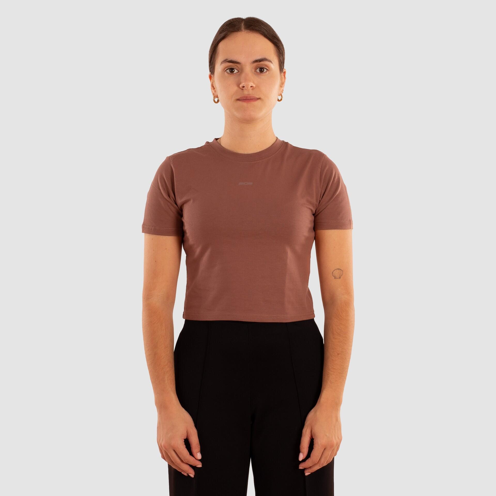 Crop Top Squba Aqua Marron 1/5