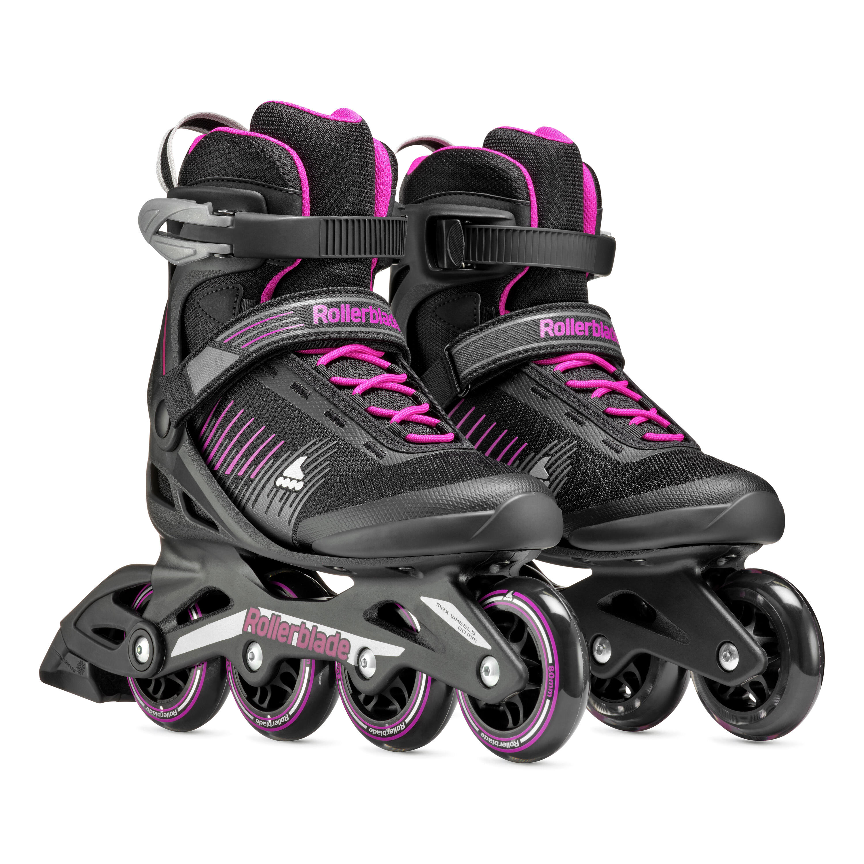 ROLLERBLADE Roller Fitness ZETRABLADE W Noir Rose Cyclamen 7/7