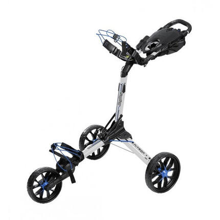 Chariot de golf Nitron blanc/bleu