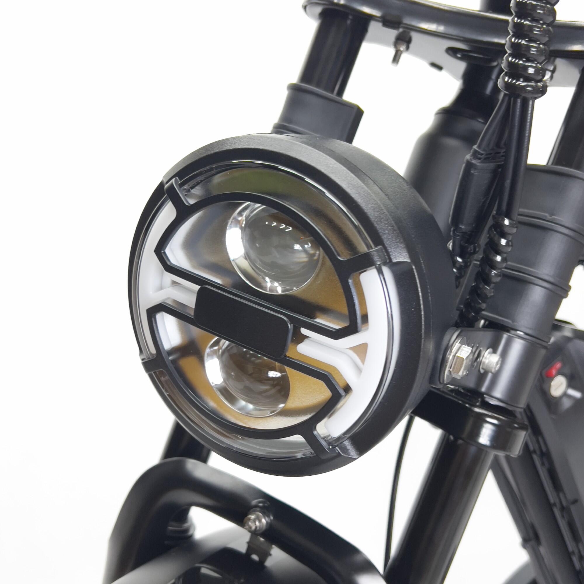 Elektrisches Fatbike 500W 20″ 48V Doppelte Batterie Dapper PRO 5/6