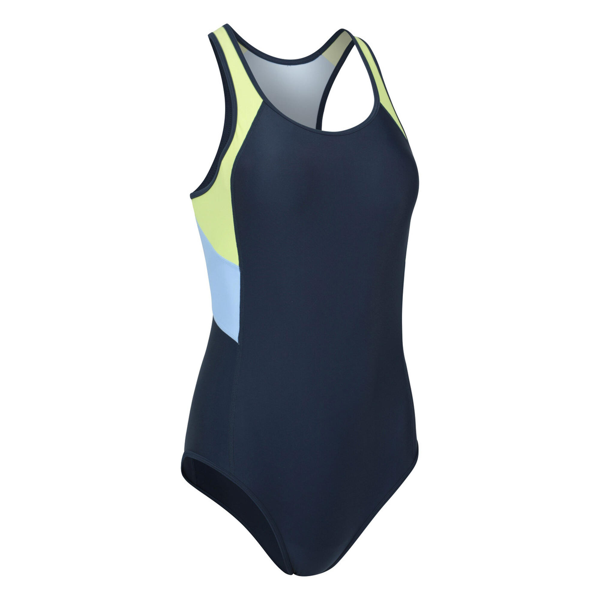 Maillot De Bain 1 Pièce TAKE THE PLUNGE Femme (Jaune) 4/4