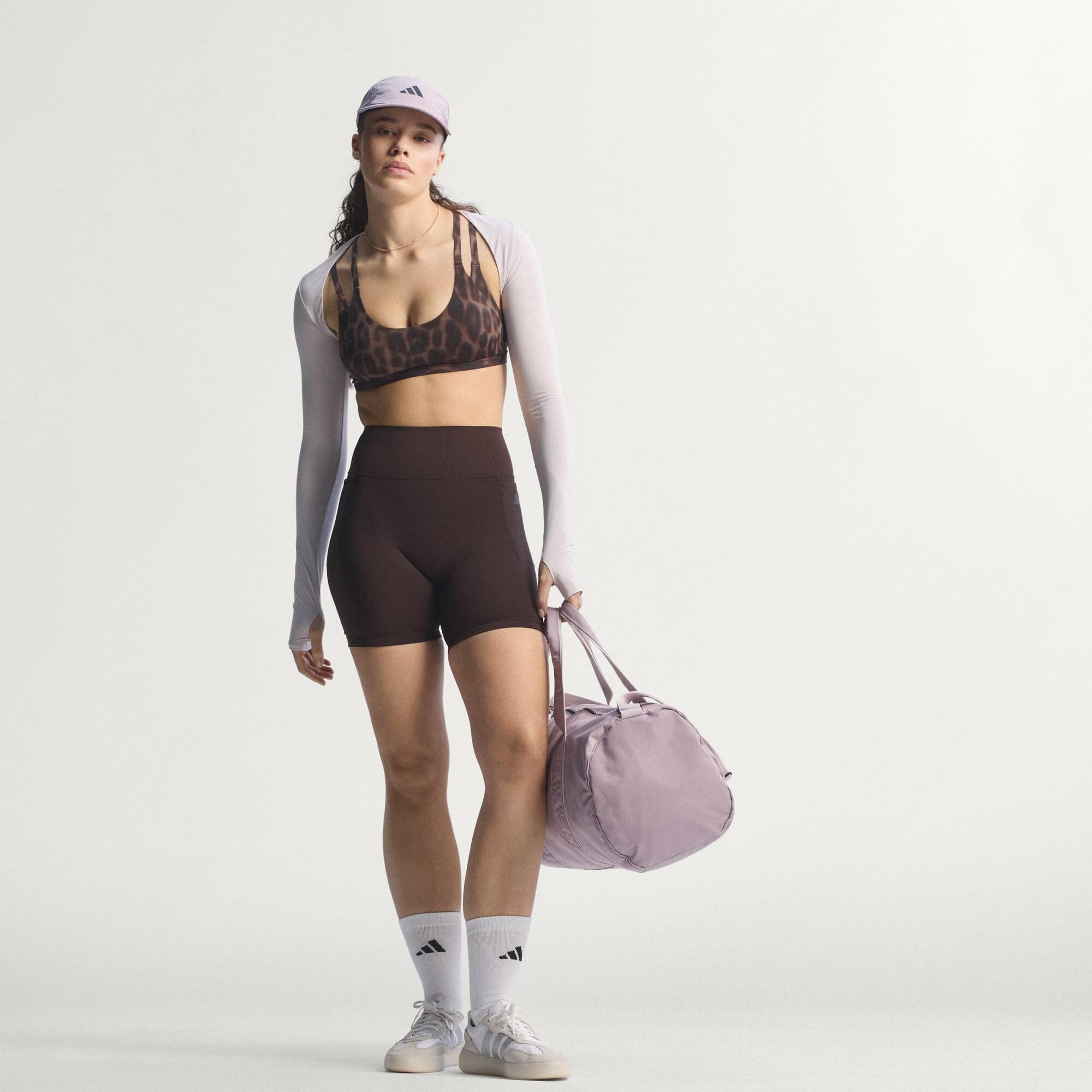Optime Leopard Strappy Light Support Bra 7/7