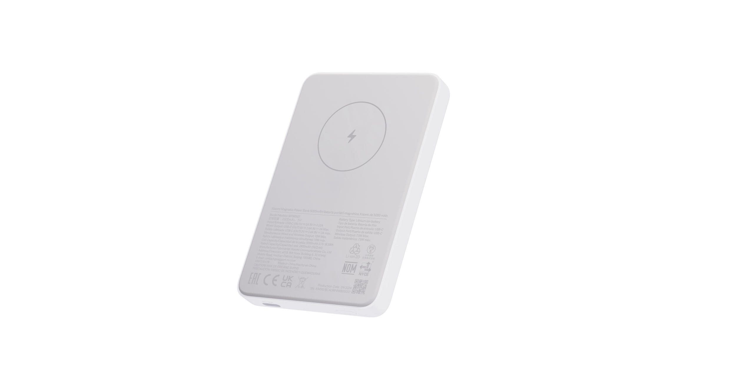Caricabatterie Portatile Xiaomi Bianco 3/5