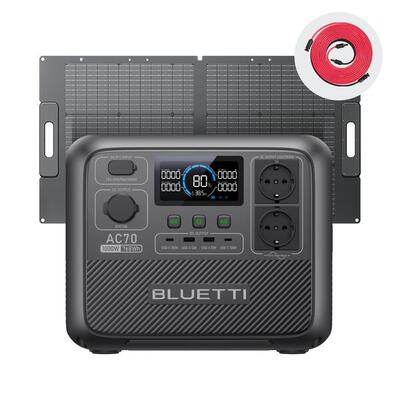 AC70 power station 768Wh con pannello 100W per campeggio e viaggi outdoor