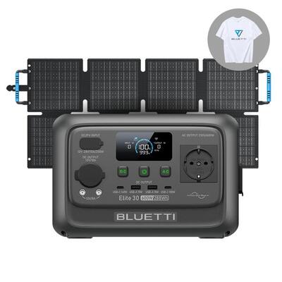 Generatore solare BLUETTI Elite 30 V2 600W + pannello solare 60W per campeggio
