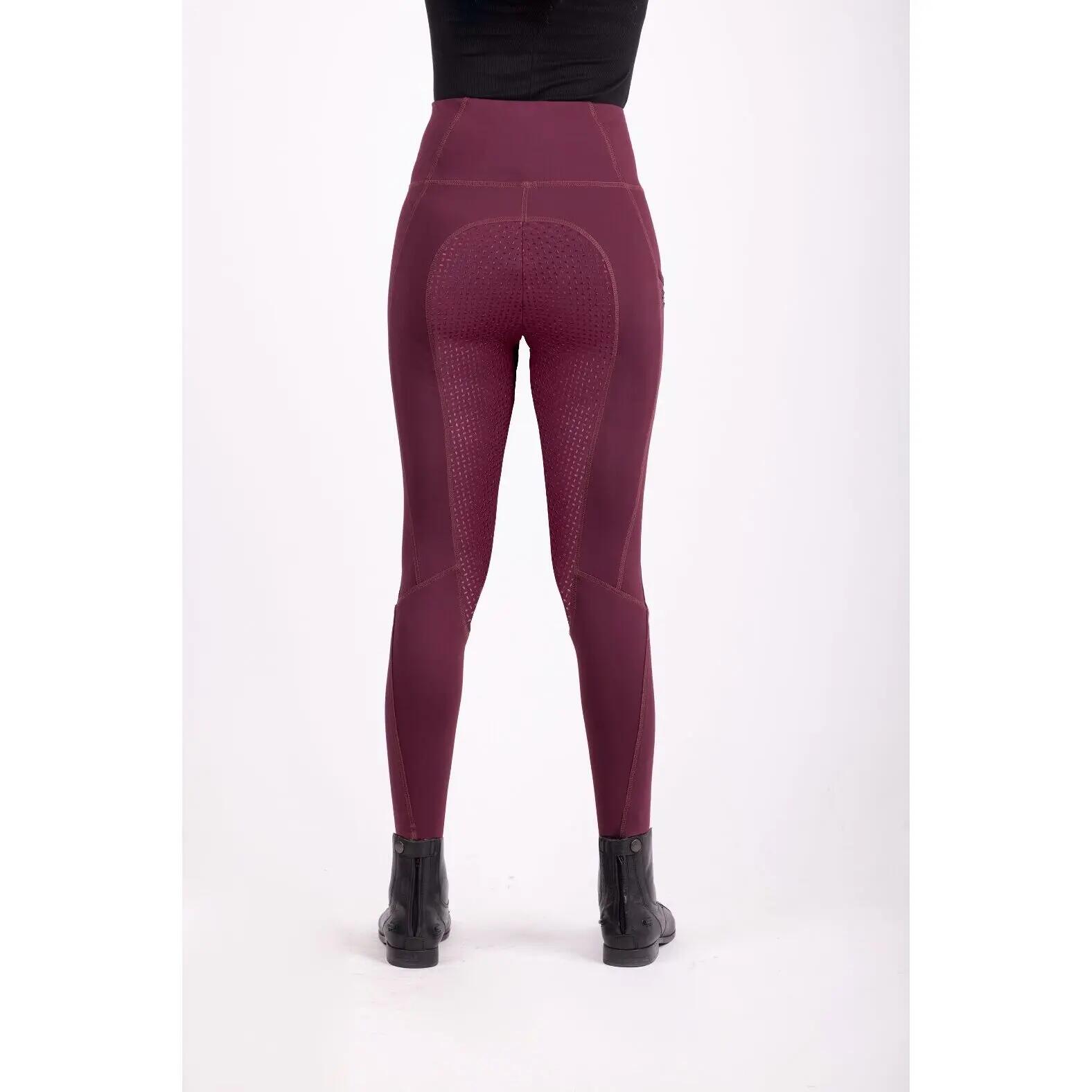 Leggings da equitazione full grip da donna Euro-Star Breez Summer 2/4