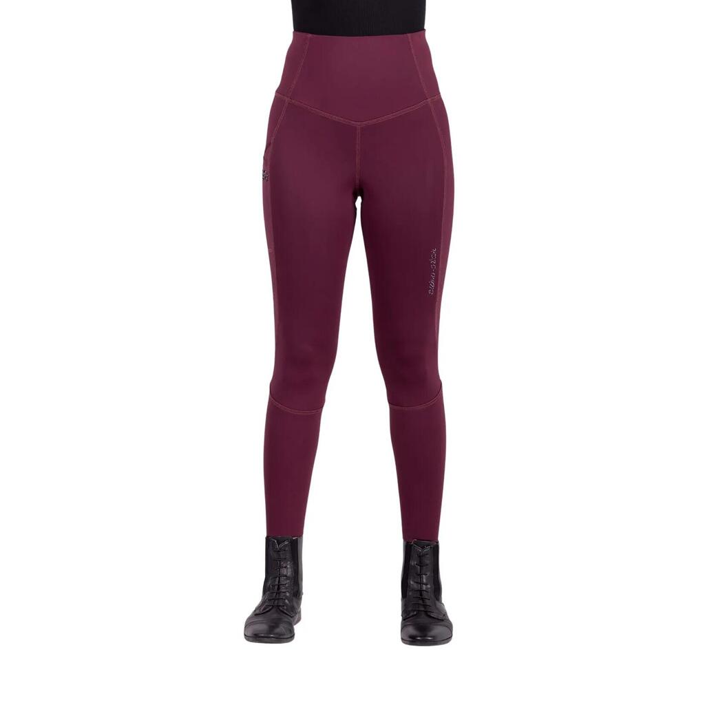 Women's full grip riding leggings Euro-Star Breez Summer