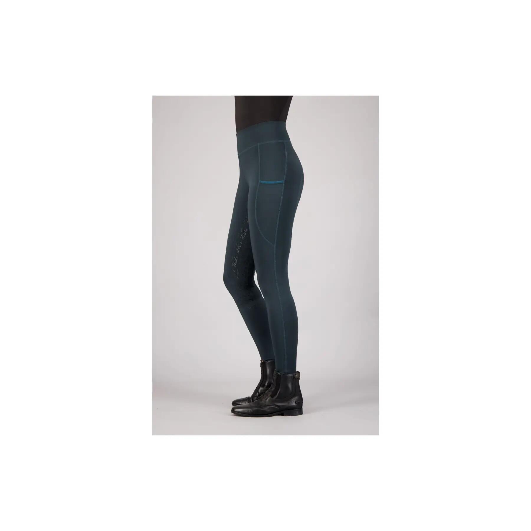 Legging équitation full grip femme Easy Rider Dietse 5/6