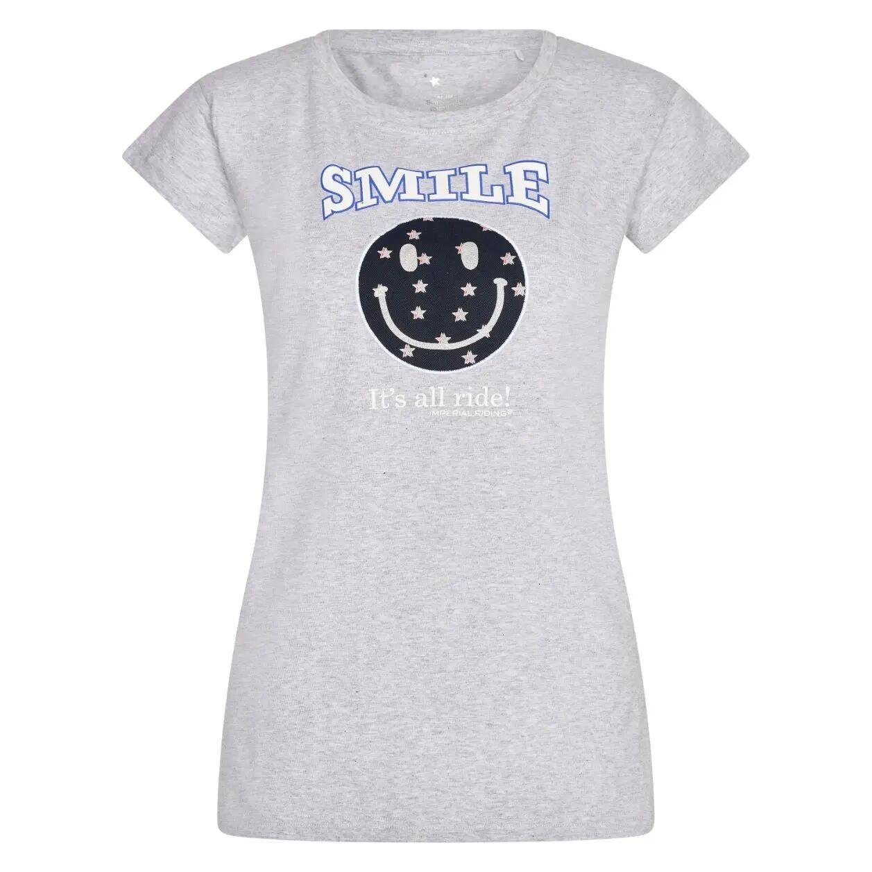 T-shirt femei Imperial Riding Smiley Stars