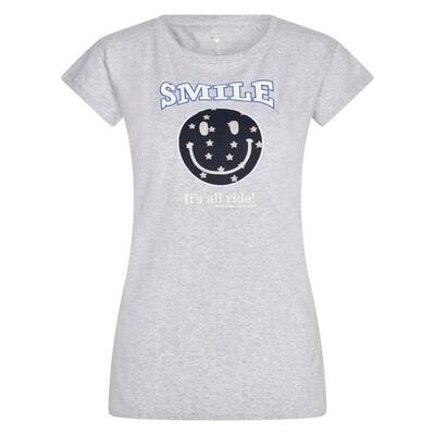 Meisjes-t-shirt imperial riding smiley stars