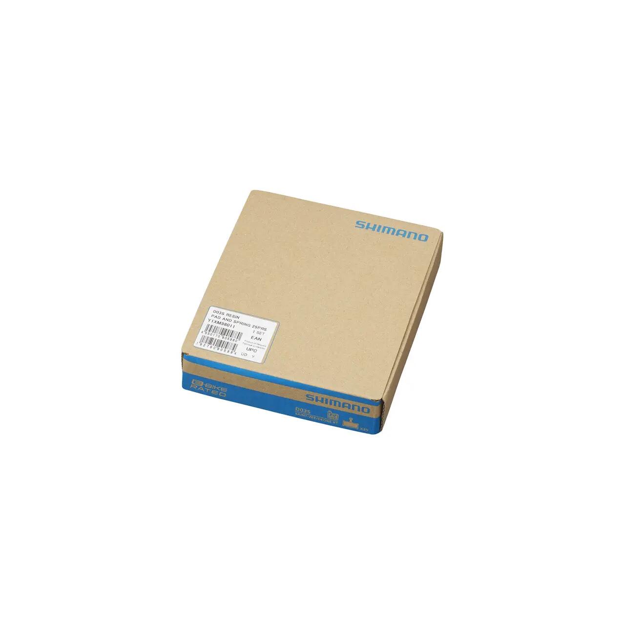 Plaquette de frein vélo Shimano D03S (x25) 2/2
