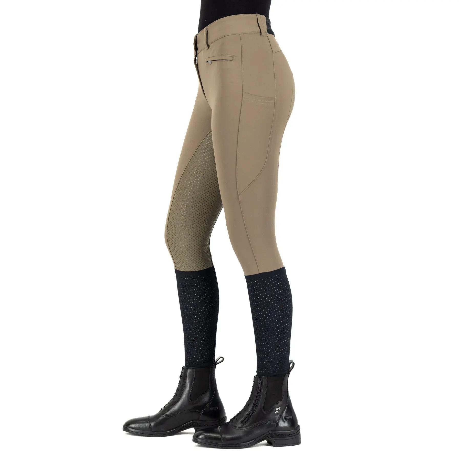 Pantalon équitation full grip femme Euro-Star Airflow 3/4