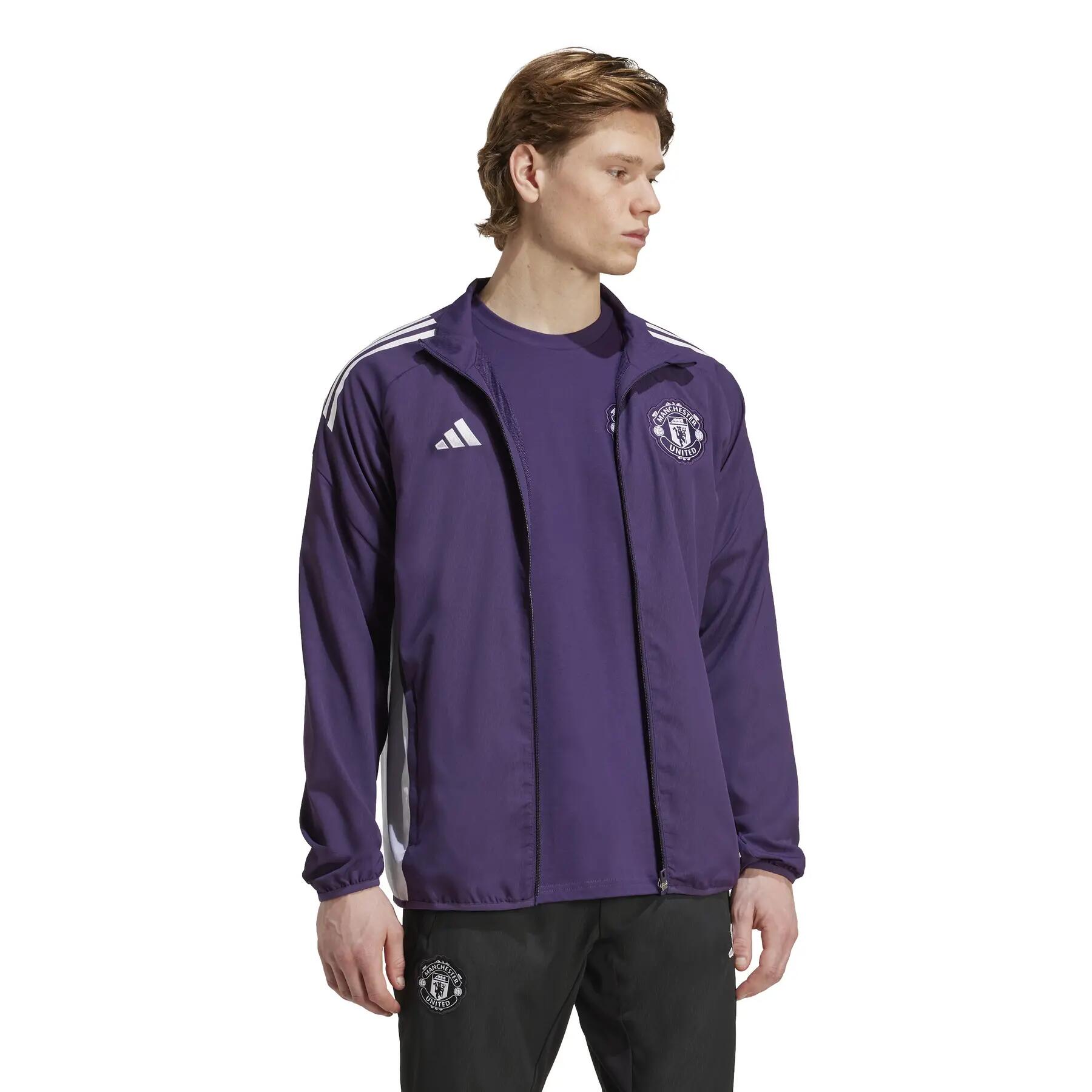 Manchester United Prematch Trainingsjacke 2025/26 3/6