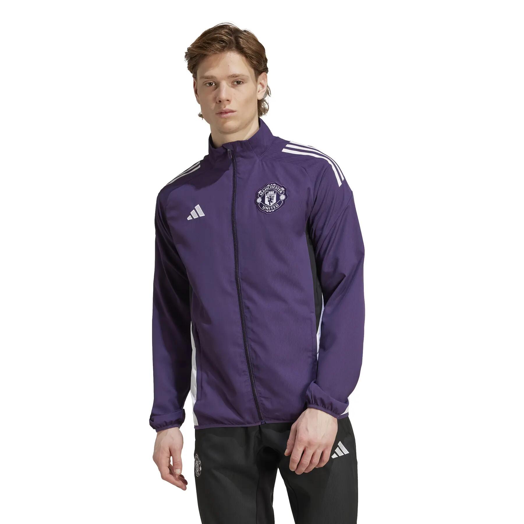 Manchester United Prematch Trainingsjacke 2025/26 2/6