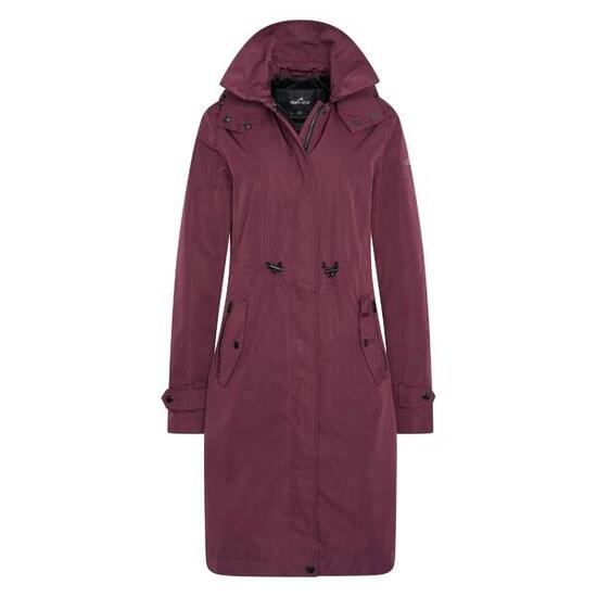 Damen lange wasserdichte Reitjacke mit Kapuze Euro-Star Chiara