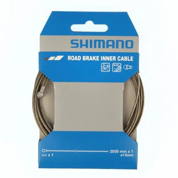 Wegremkabel met kabeleinde Shimano SUS 3/3