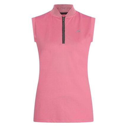 Damska koszulka jeździecka bez rękawów z zamkiem błyskawicznym Euro-Star Ramona