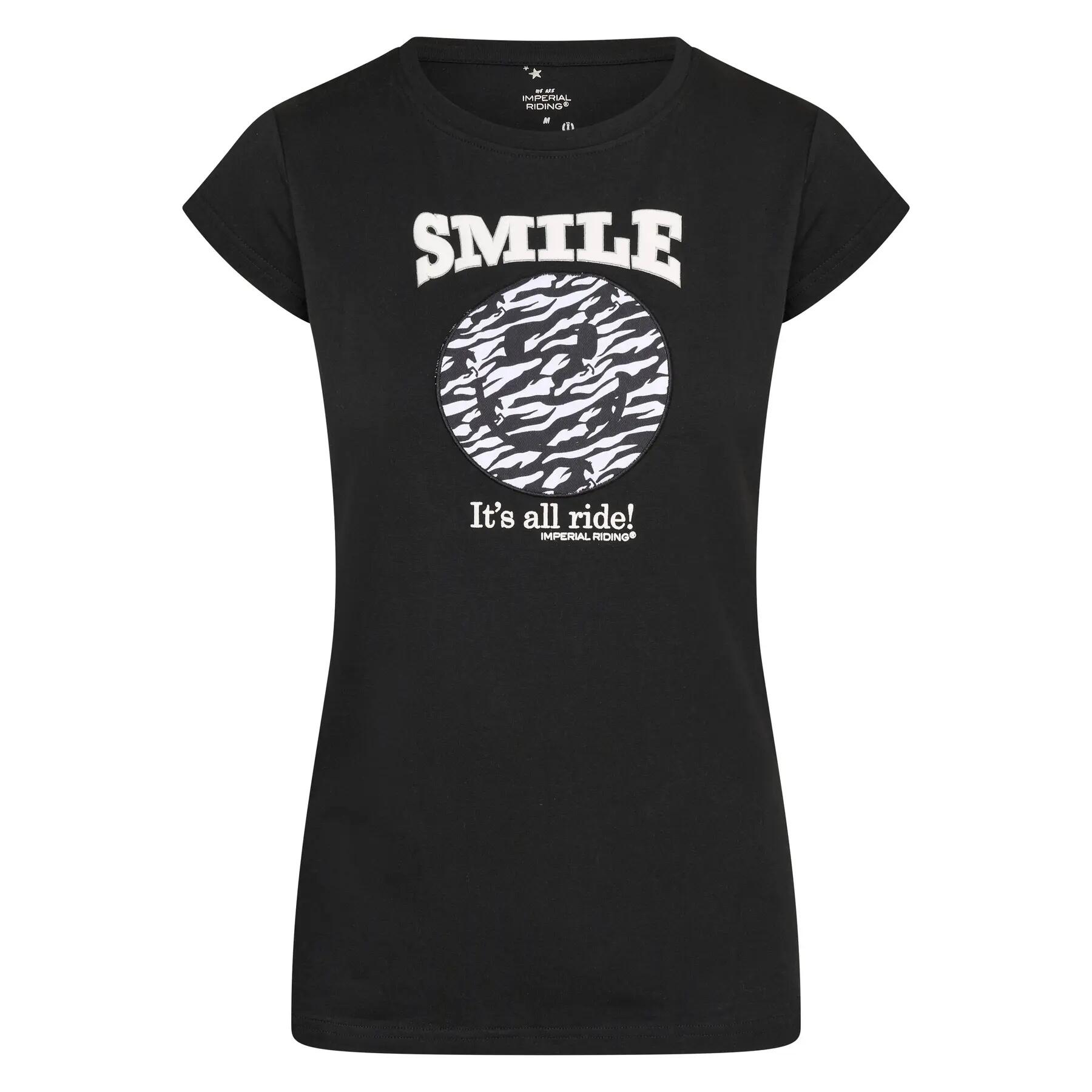 Tricou Fete Imperial Riding Smiley Zebra