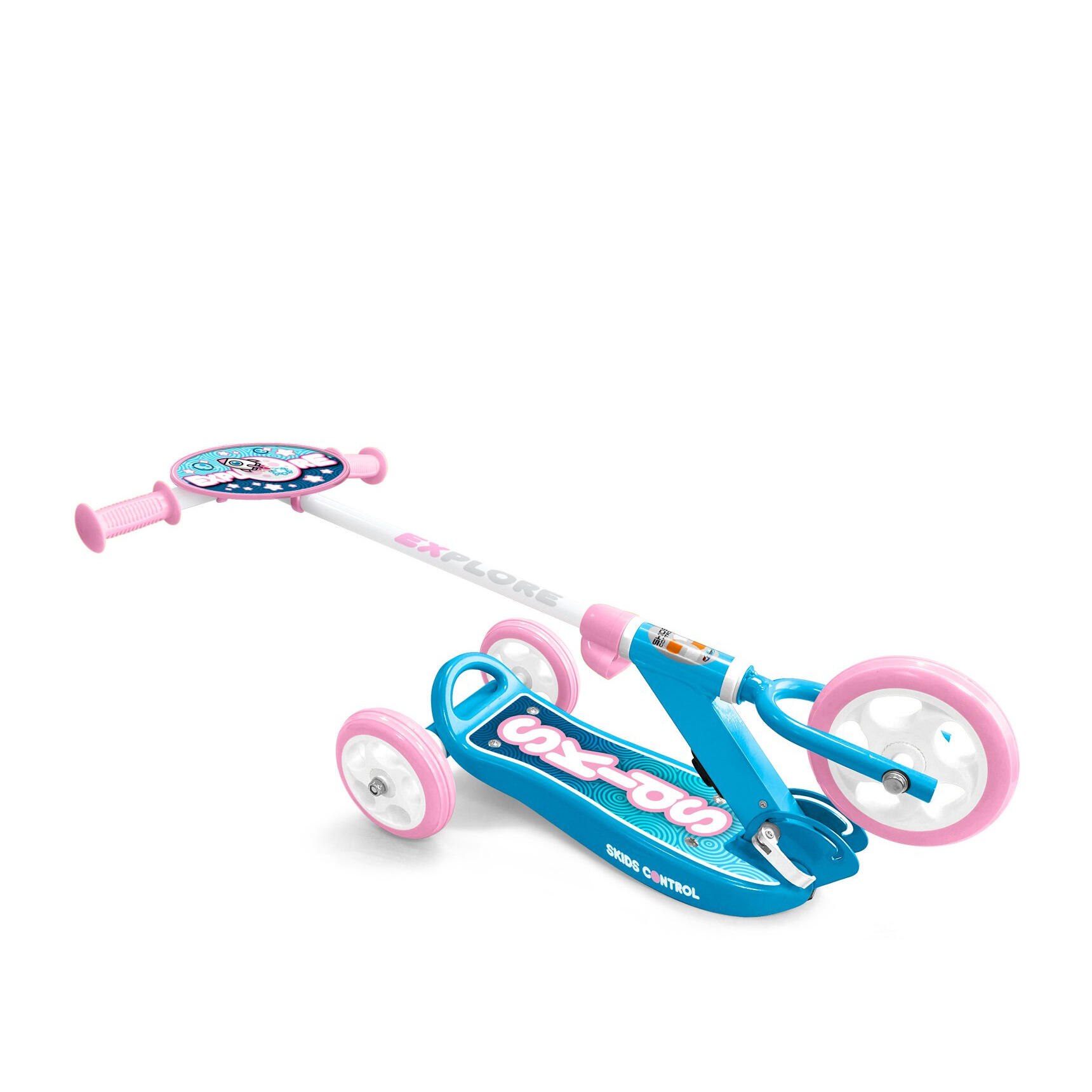 Monopattino per bambini 3 ruote Skids Control 2/4