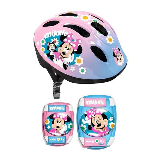 Casque et Protections Enfant Minnie Taille 53-56 cm