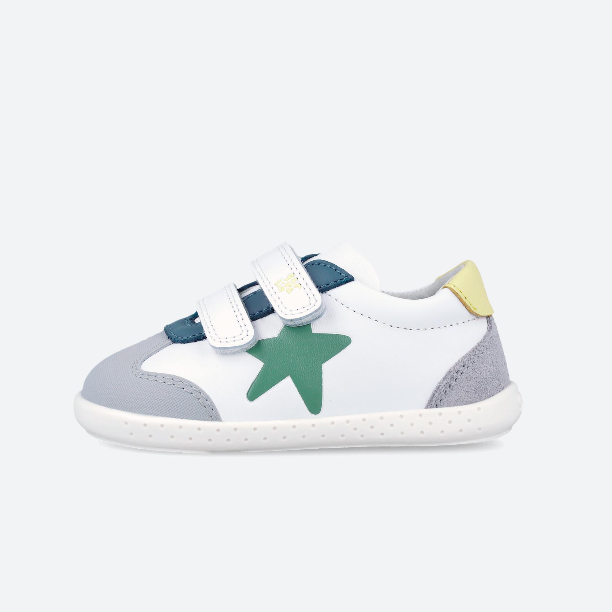 Zapatillas Bebé Garvalín 262320C Blancas Cierre Adherente 6/7