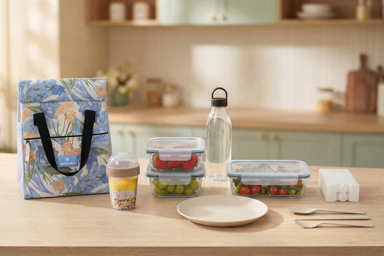 Torba na lunch lunchbox termiczny Spokey Urban Chill