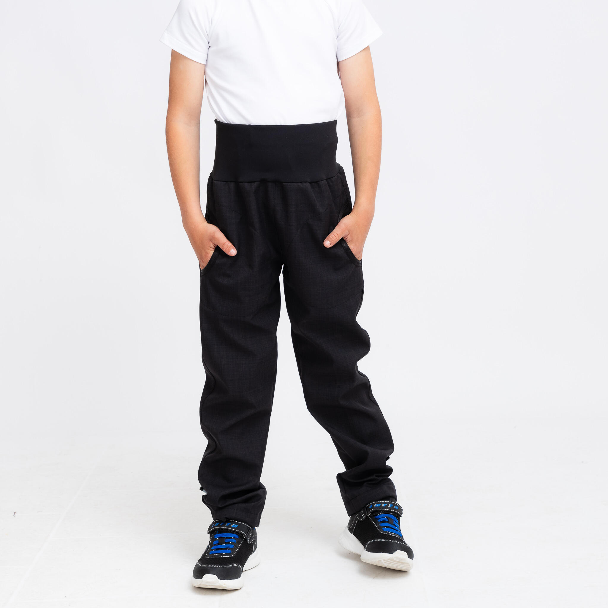 ŠIJEME SRDCEM Dětské softshell kalhoty s bambusem a parametry 30/15