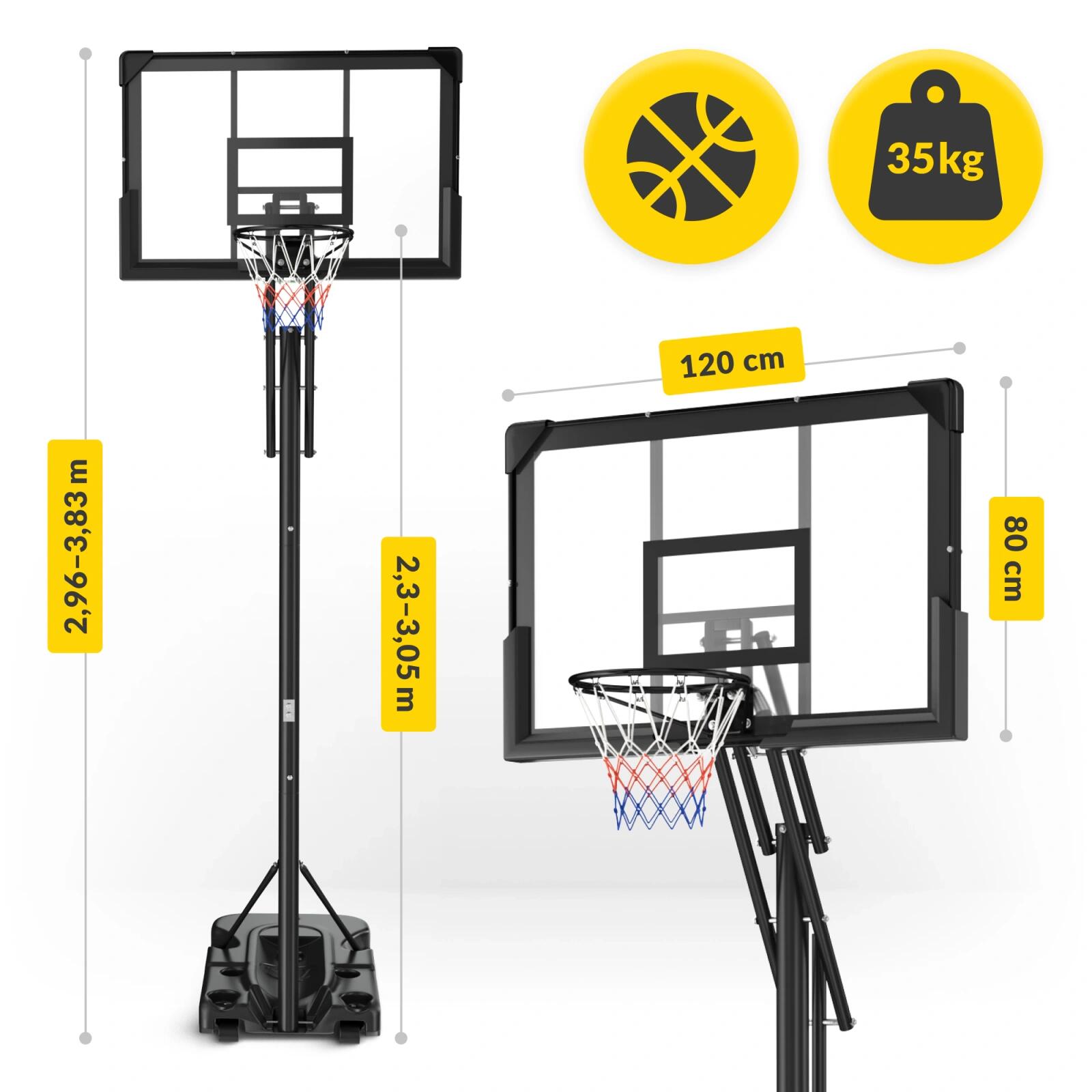 Volně stojící basketbalový koš DUNKER FALCON 2/7