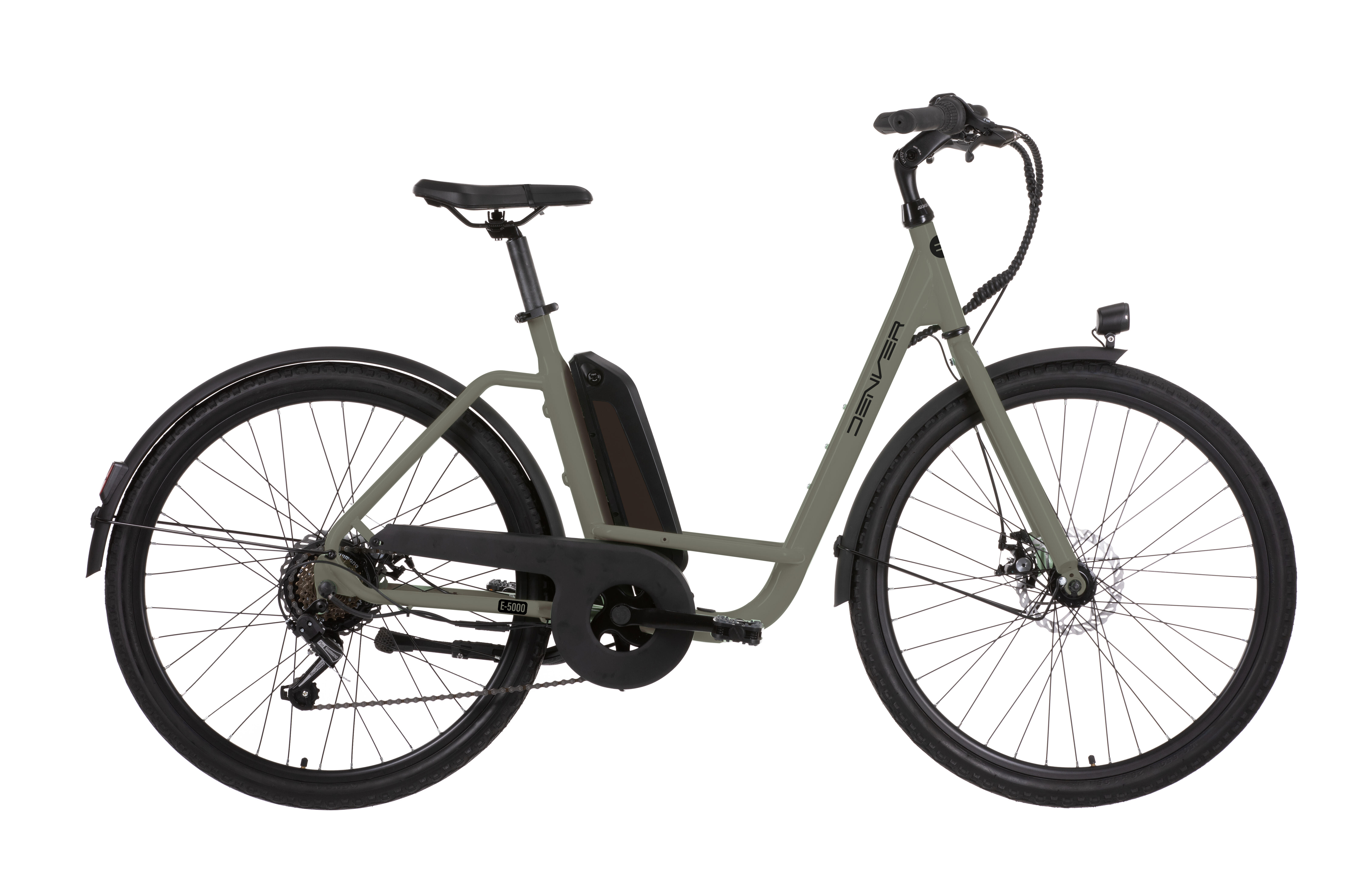 Bicicletă electrică oraș Beraud E5000 Estilo 26 inch verde