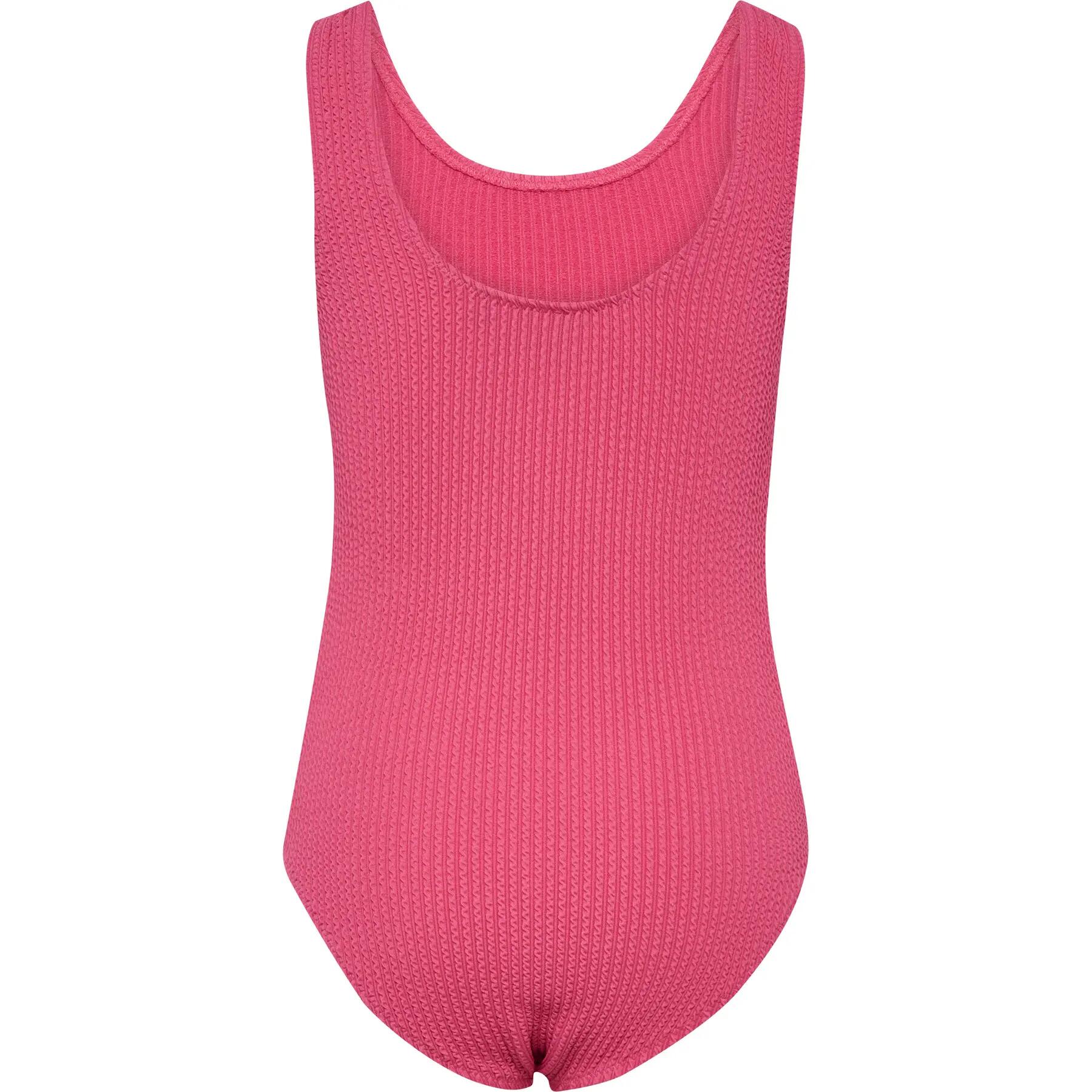 Maillot de bain 1 pièce plissé fille Hummel 3/4