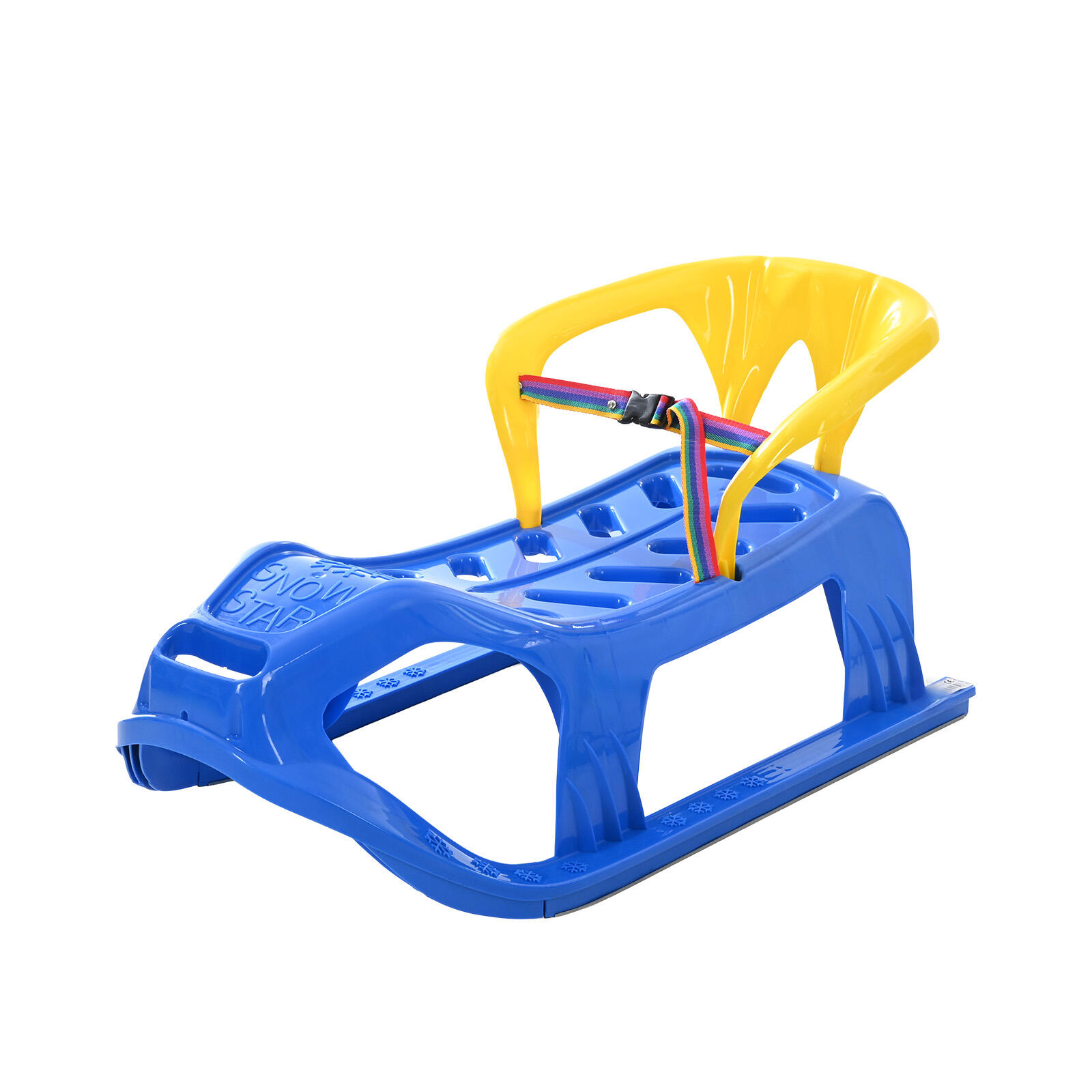F2  Schlitten Snow Star - 90cm 2,6kg Blau 2026 3/4