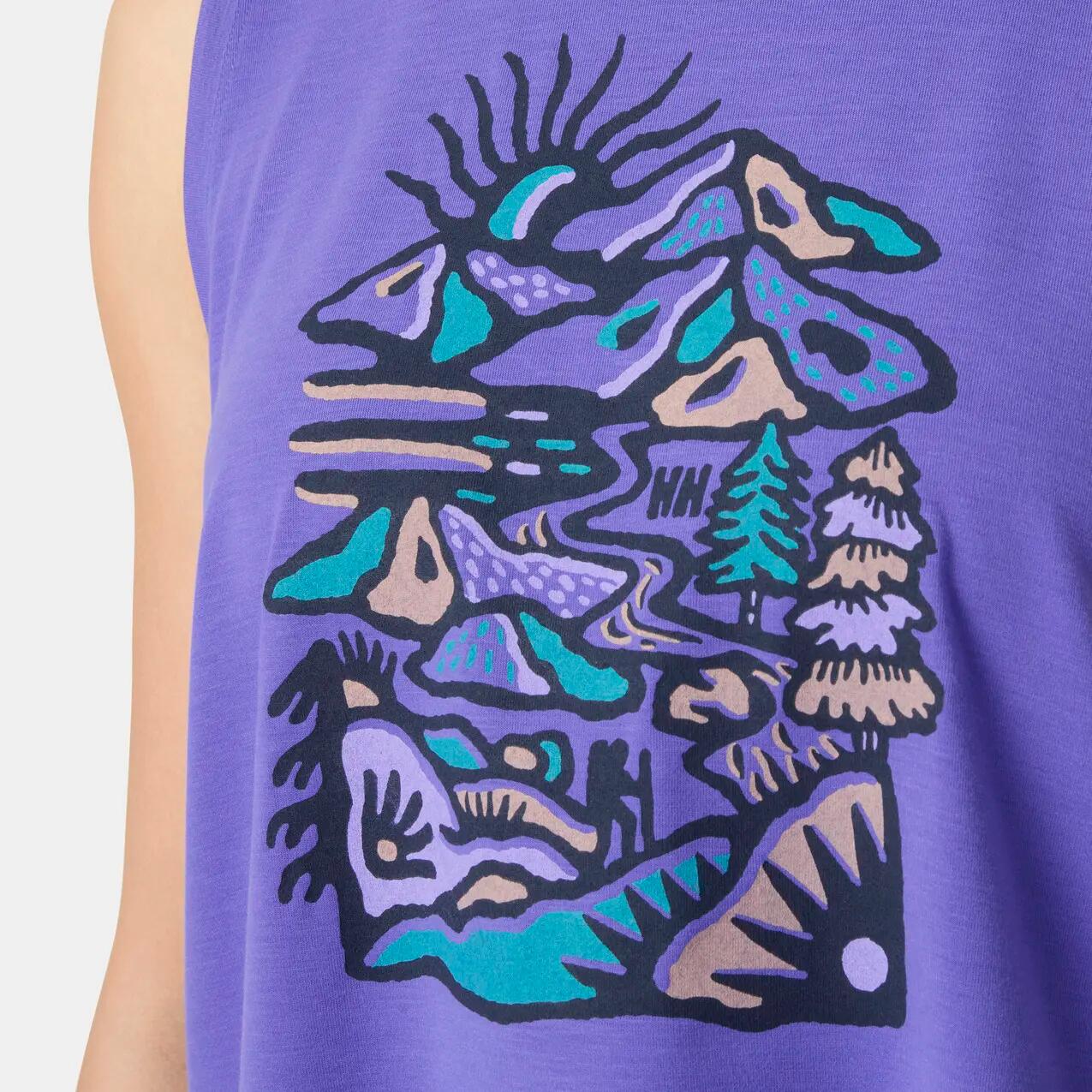 Damski tank top Helly Hansen Skog Graphic 5/6