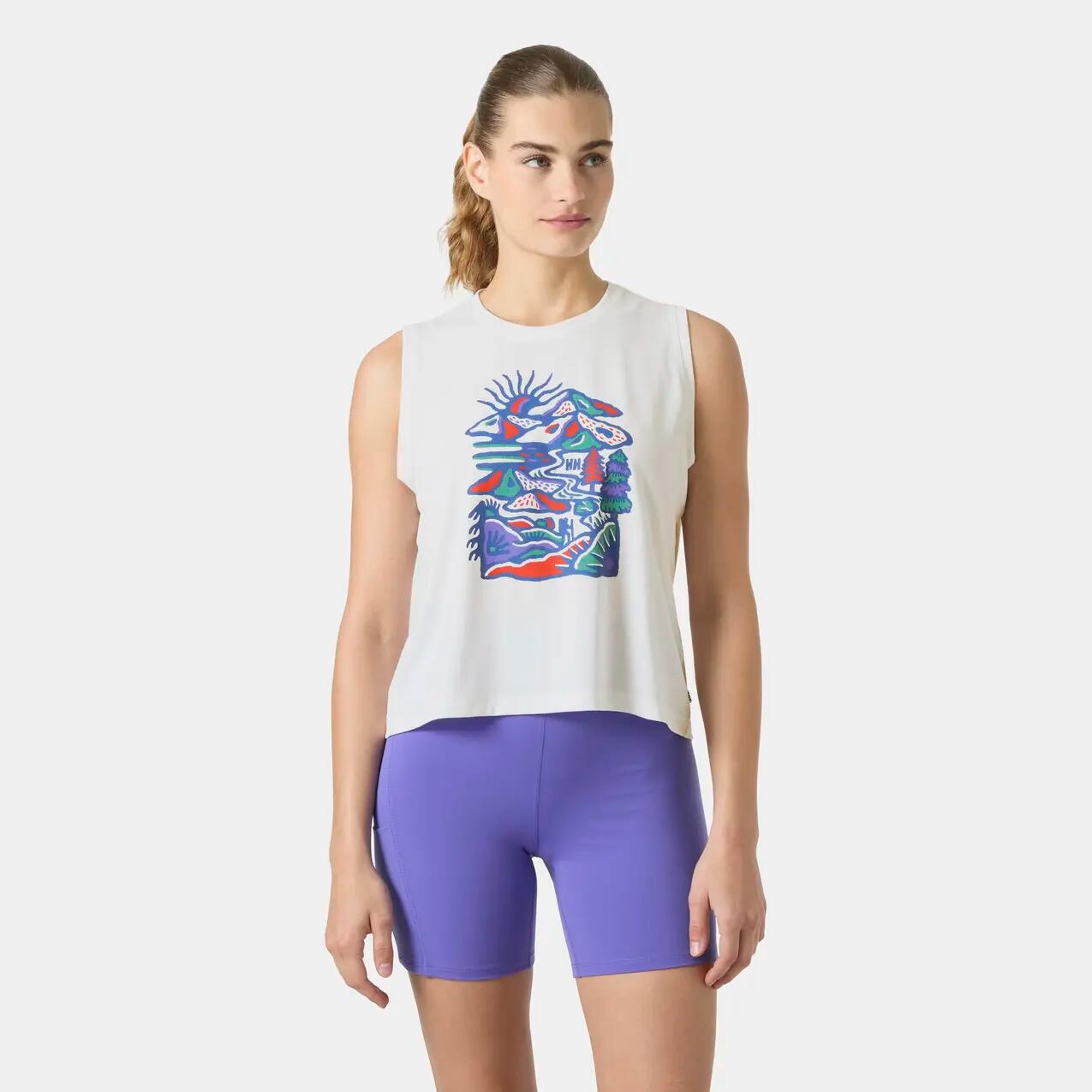 Débardeur femme Helly Hansen Skog Graphic 2/6