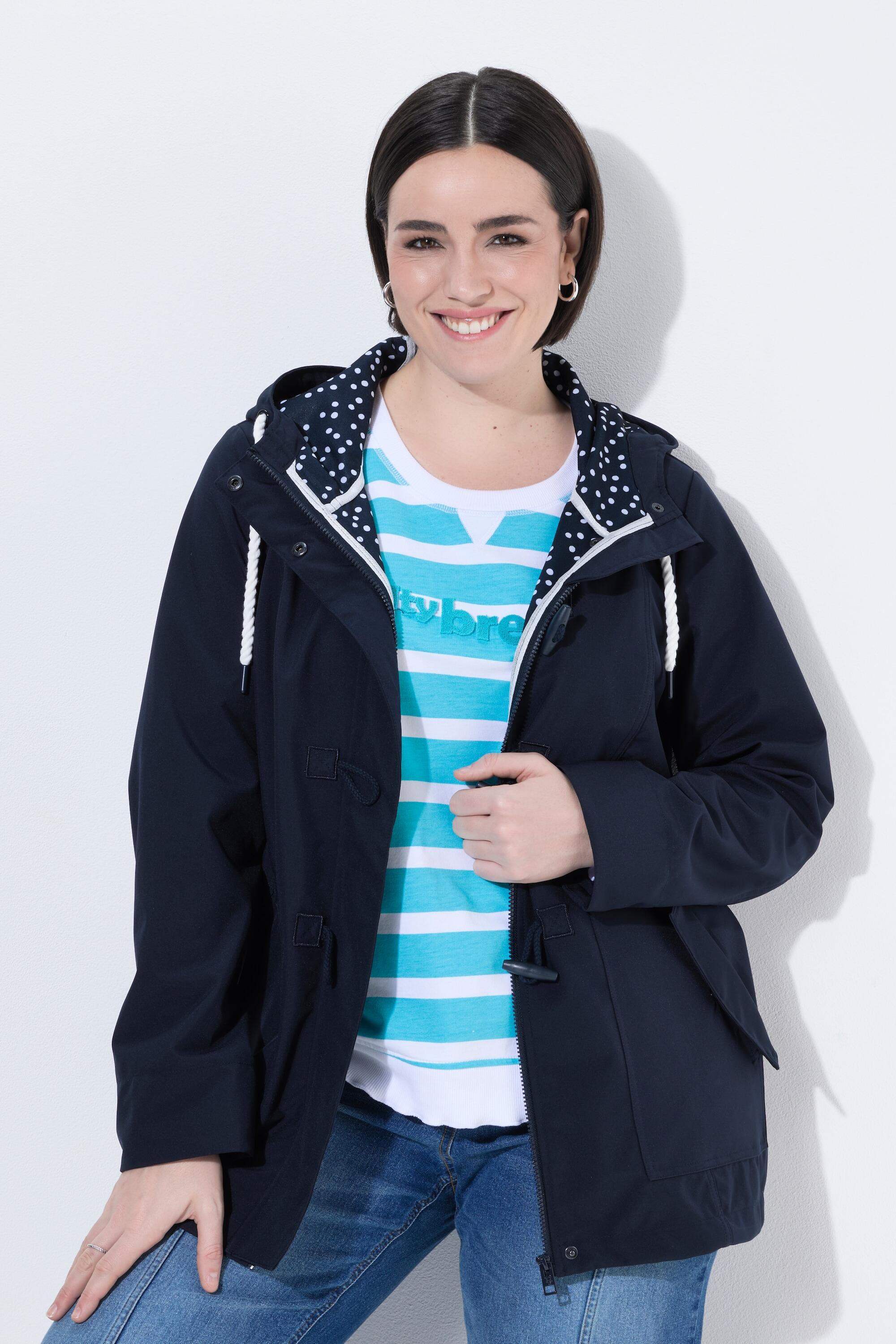 Femme Veste Softshell HYPRAR matière déperlante boutons Brandebourg 6/7