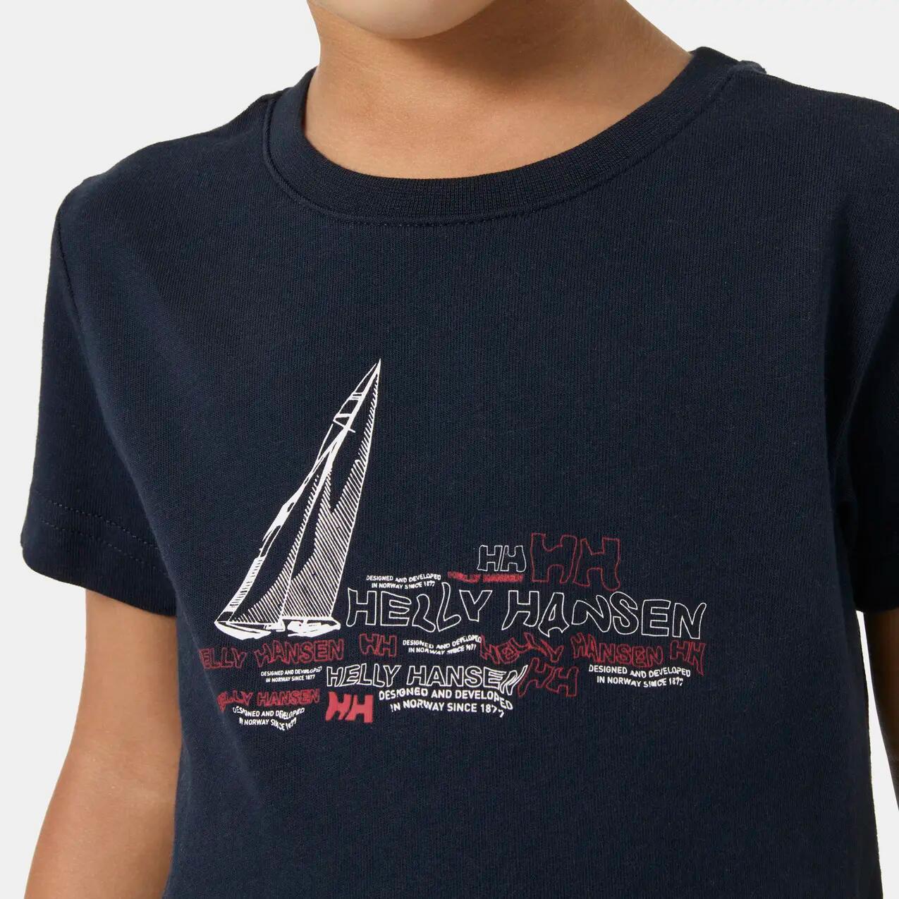 Kinder-T-shirt Helly Hansen Hh Graphic 3/5