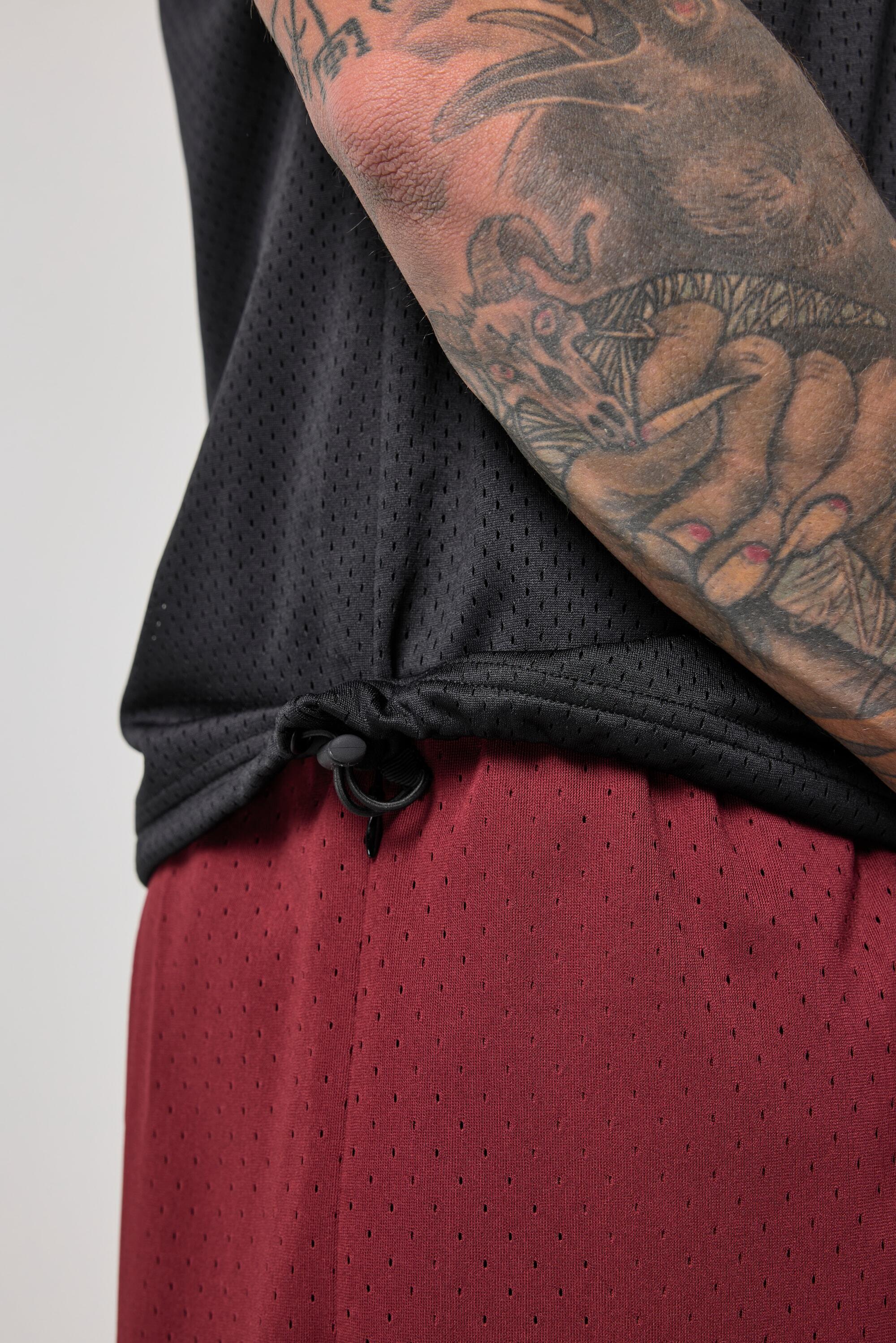 Hommes Sweat-shirt à capuche en mesh ventre confort et séchage QuickDry 2/7