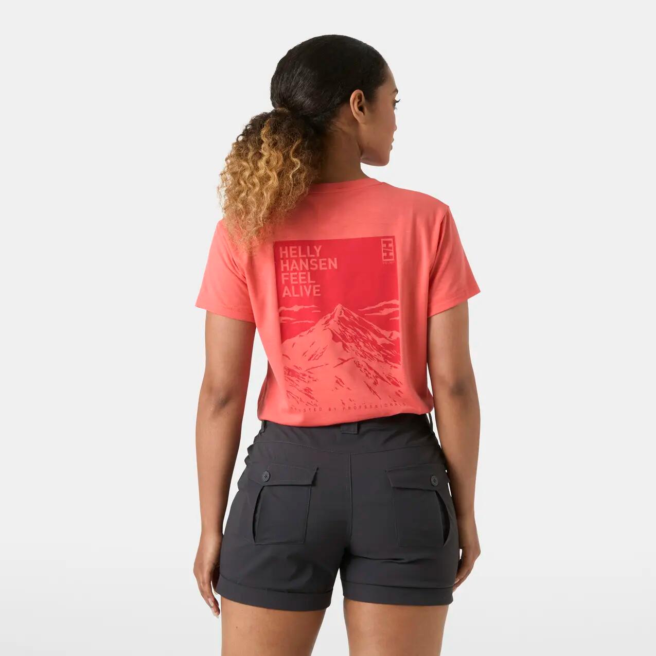 Dames-T-shirt Helly Hansen Skog Graphic 4/7