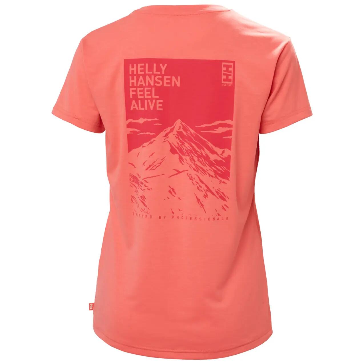 Dames-T-shirt Helly Hansen Skog Graphic 6/7