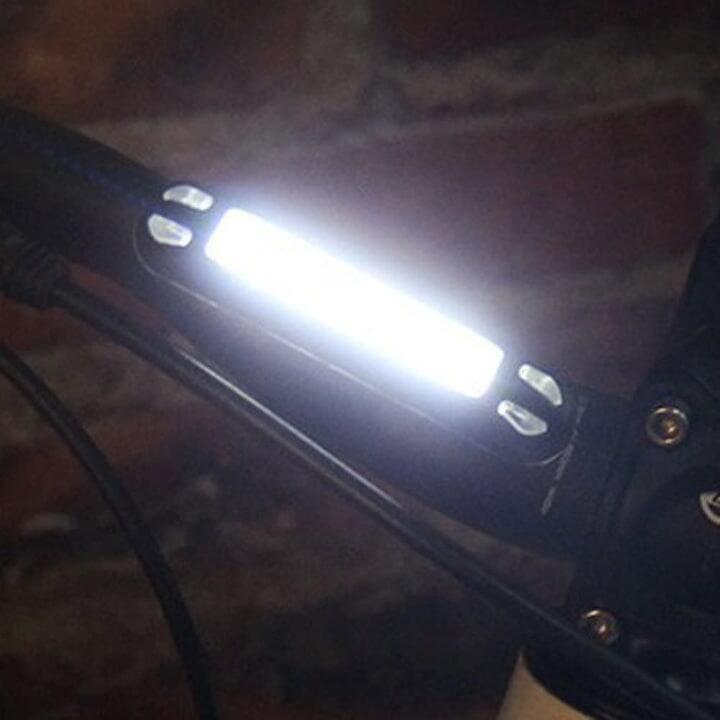 Lampa frontala far LED COB, reincarcabil USB, 5 moduri