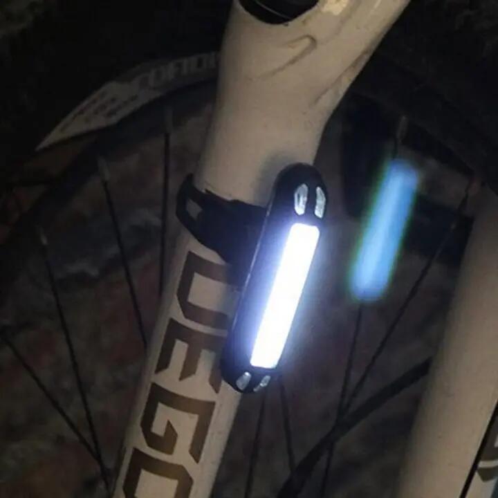 Lampa frontala far LED COB, reincarcabil USB, 5 moduri 2/7