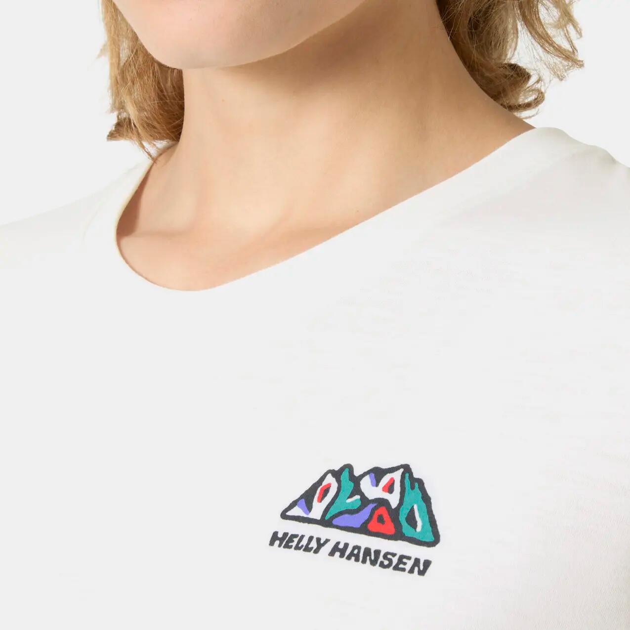 Dames-T-shirt Helly Hansen Skog Graphic 5/7